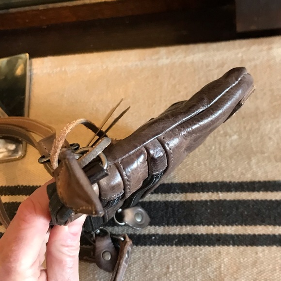 NWT Bed Stu Leather Viana Crossbody Belt Bag Wristlet Tonic Breeze MSRP $180 - Picture 11 of 16